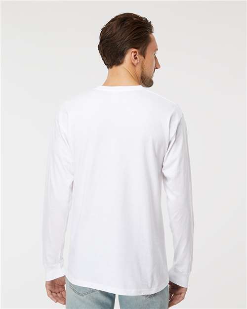 M&O 9460 M&O 4820 Unisex Gold Soft Touch Long Sleeve T-Shirt