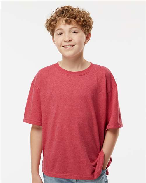 M&O 9463 M&O 4850 Youth Gold Soft Touch T-Shirt