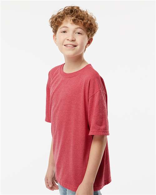 M&O 9463 M&O 4850 Youth Gold Soft Touch T-Shirt