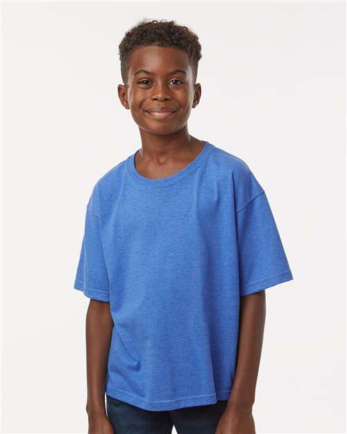 M&O 9463 M&O 4850 Youth Gold Soft Touch T-Shirt