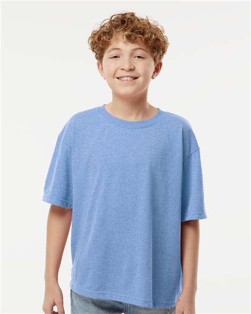 M&O 9463 M&O 4850 Youth Gold Soft Touch T-Shirt