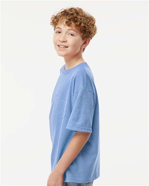 M&O 9463 M&O 4850 Youth Gold Soft Touch T-Shirt