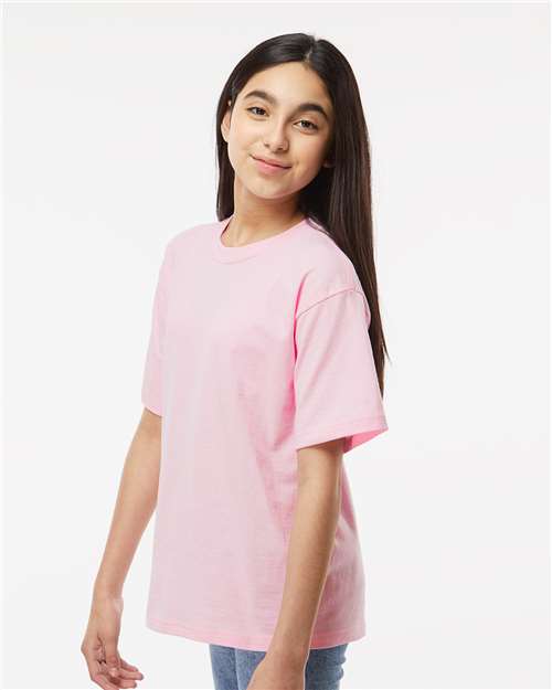 M&O 9463 M&O 4850 Youth Gold Soft Touch T-Shirt