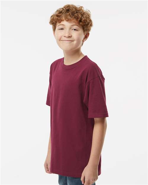 M&O 9463 M&O 4850 Youth Gold Soft Touch T-Shirt