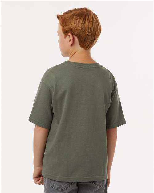 M&O 9463 M&O 4850 Youth Gold Soft Touch T-Shirt