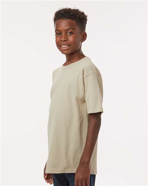 M&O 9463 M&O 4850 Youth Gold Soft Touch T-Shirt