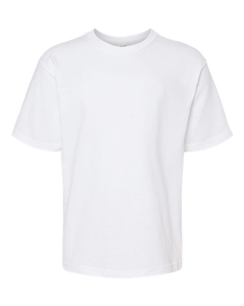 M&O 4850 Youth Gold Soft Touch T-Shirt in 