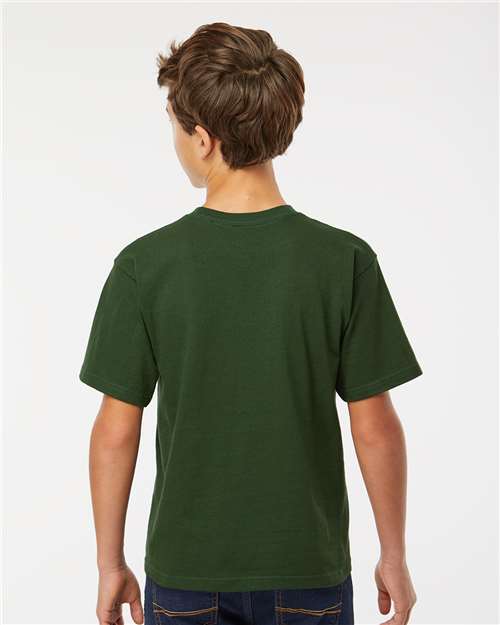M&O 9463 M&O 4850 Youth Gold Soft Touch T-Shirt