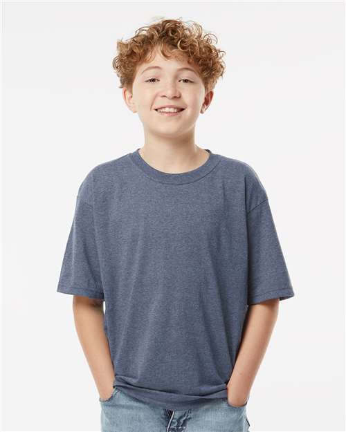 M&O 9463 M&O 4850 Youth Gold Soft Touch T-Shirt