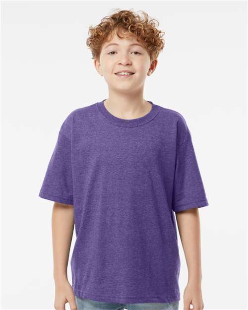 M&O 9463 M&O 4850 Youth Gold Soft Touch T-Shirt