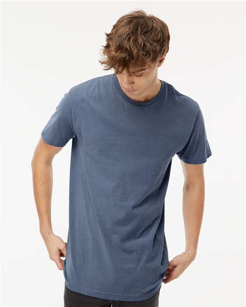 M&O 6500M-Unisex Vintage Garment-Dyed T-Shirt in 