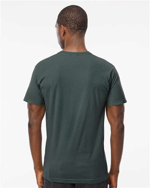 M&O 6500M-Unisex Vintage Garment-Dyed T-Shirt in 