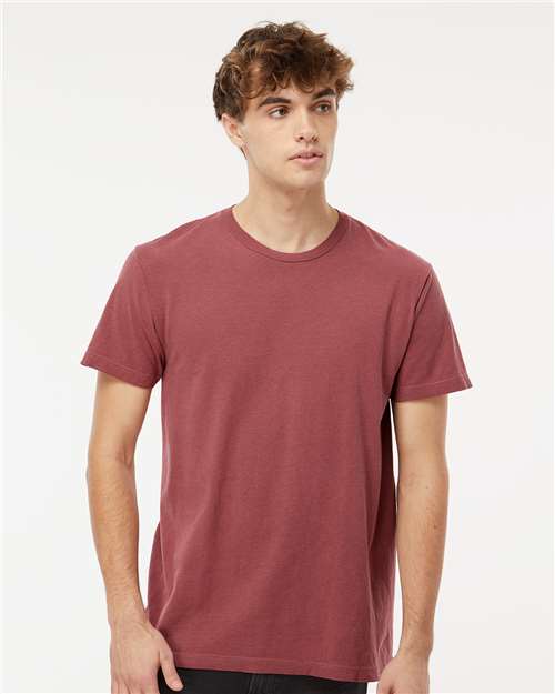 M&O 6500M-Unisex Vintage Garment-Dyed T-Shirt in 