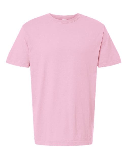 M&O 6500M-Unisex Vintage Garment-Dyed T-Shirt in Blossom