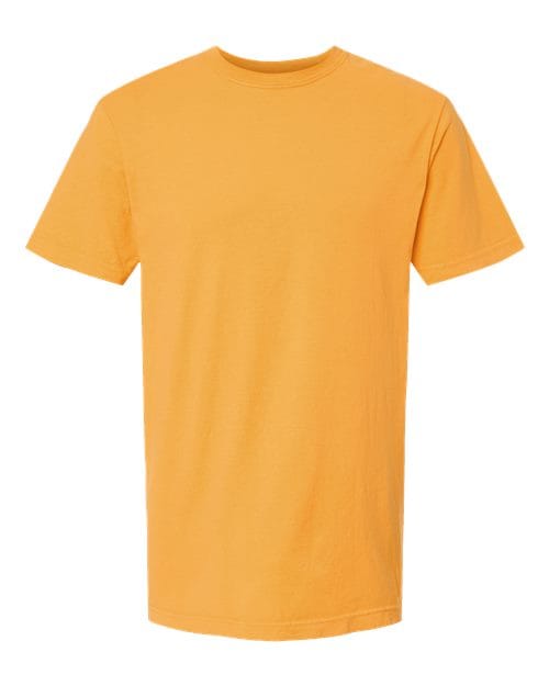 M&O 6500M-Unisex Vintage Garment-Dyed T-Shirt in Citrus