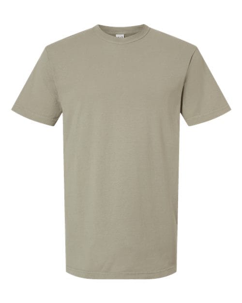 M&O 6500M-Unisex Vintage Garment-Dyed T-Shirt in Sandstone