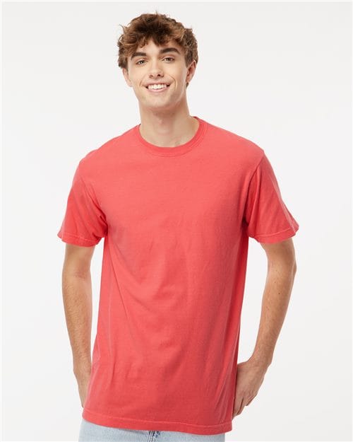 M&O 6500M-Unisex Vintage Garment-Dyed T-Shirt in 