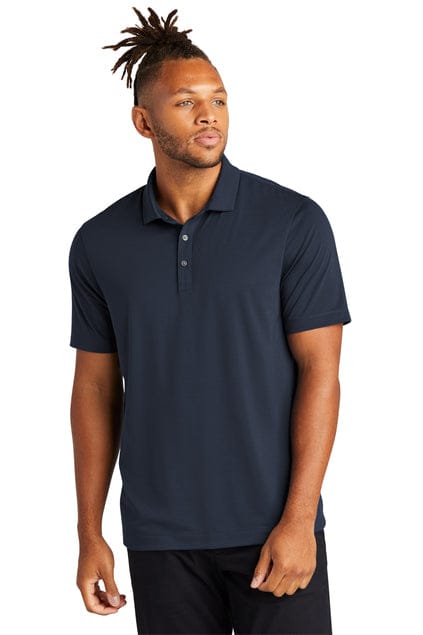 Mercer+Mettle Stretch Jersey Polo MM1014 in Night Navy