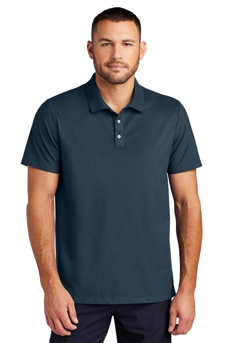 Mercer+Mettle Stretch Pique Polo MM1004 in Night Navy