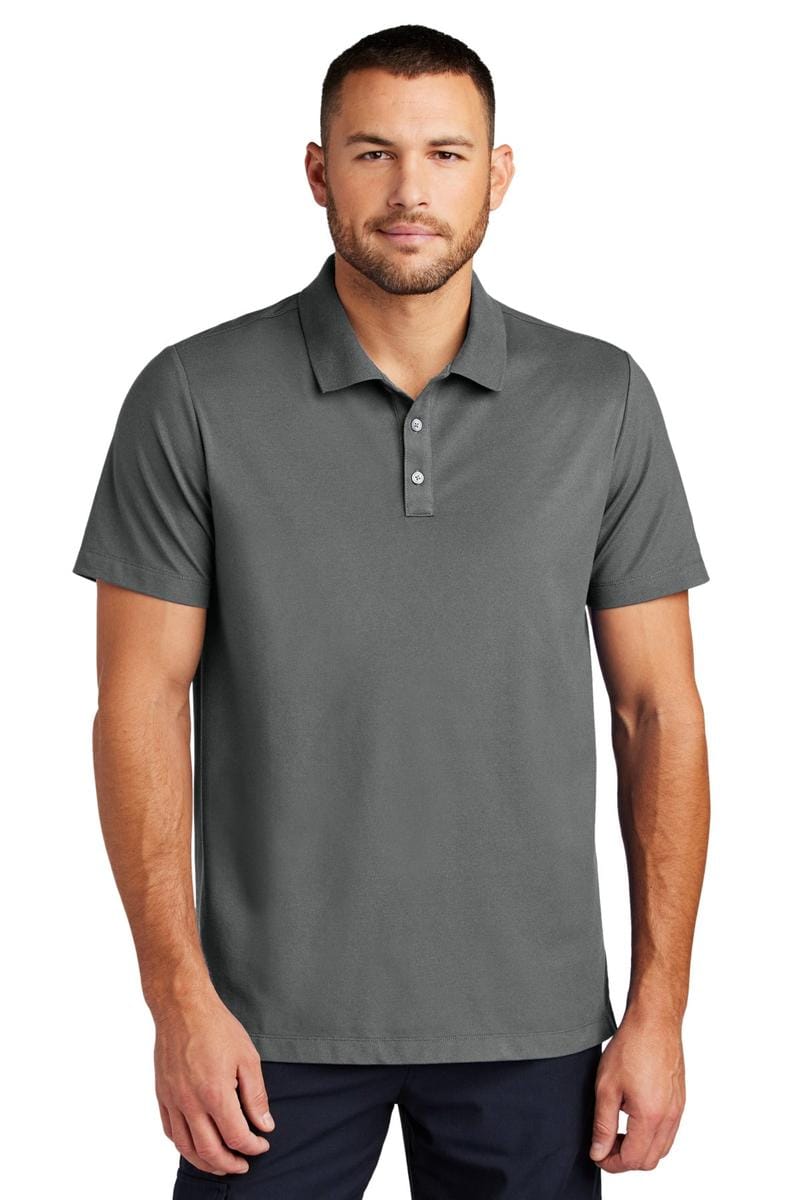 Mercer+Mettle Stretch Pique Polo MM1004 in Storm Grey