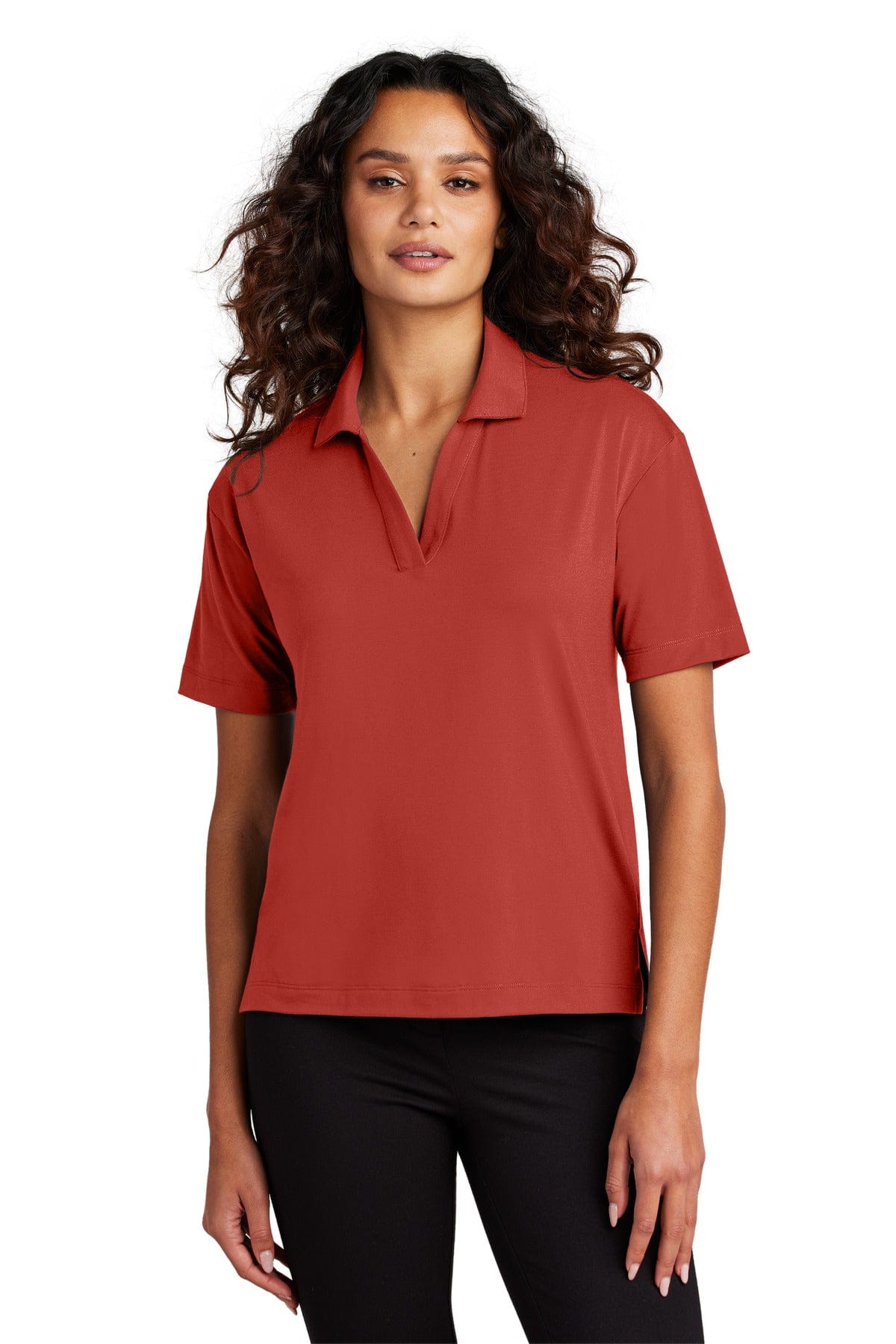 Mercer+Mettle Women's Stretch Jersey Polo MM1015 in 