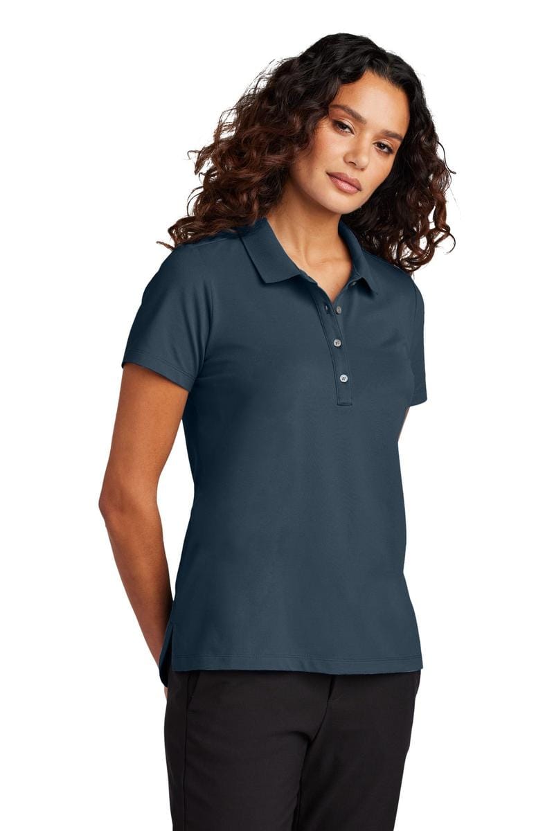 Mercer+Mettle Women's Stretch Pique Polo MM1005 in Night Navy