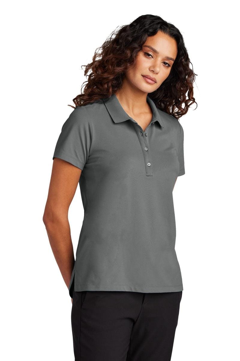 Mercer+Mettle Women's Stretch Pique Polo MM1005 in Storm Grey