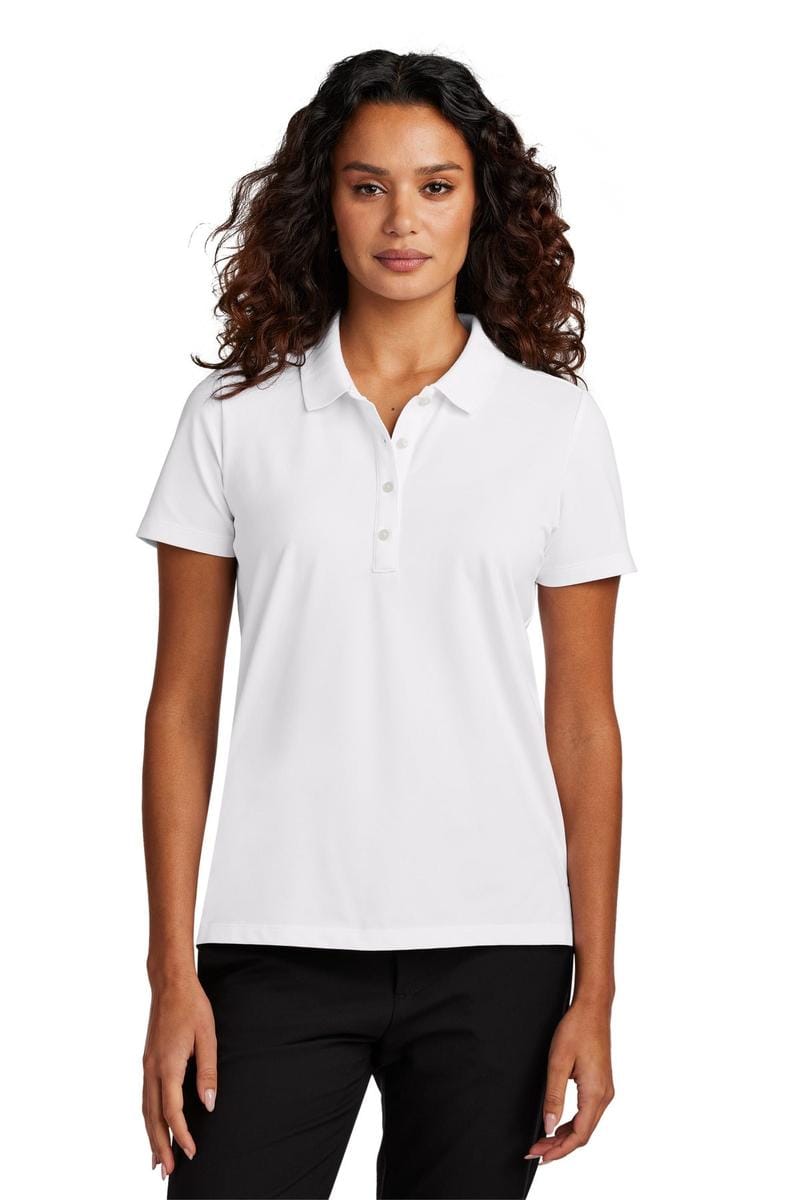 Mercer+Mettle Women's Stretch Pique Polo MM1005 in White