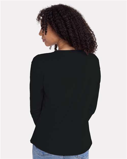 NL3911 Women's Cotton Relaxed Long Sleeve T-Shirt in 