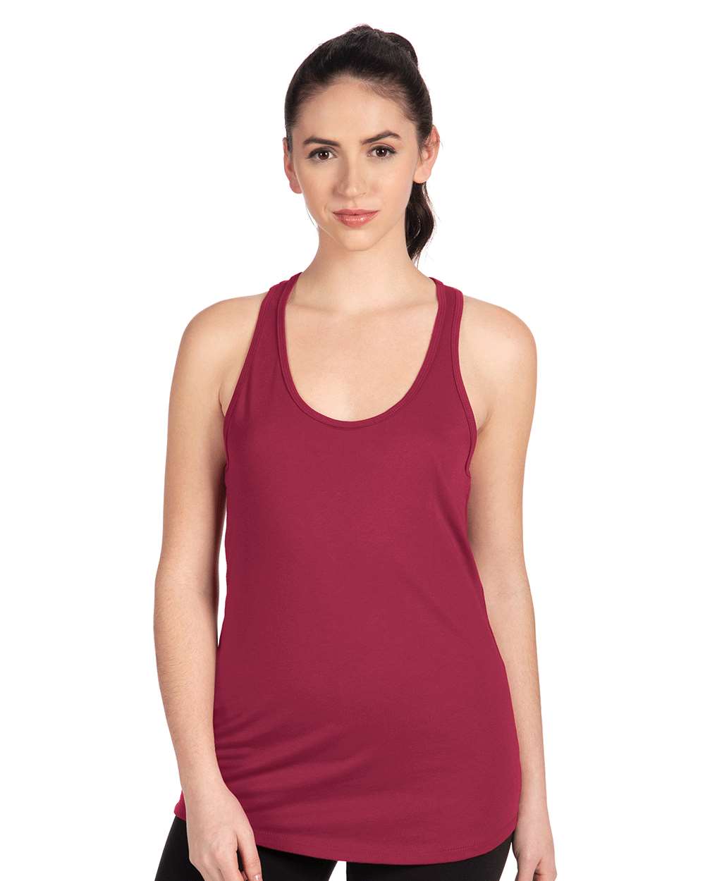Next Level 1533 Women's Ideal Racerback Tank in Cardinal