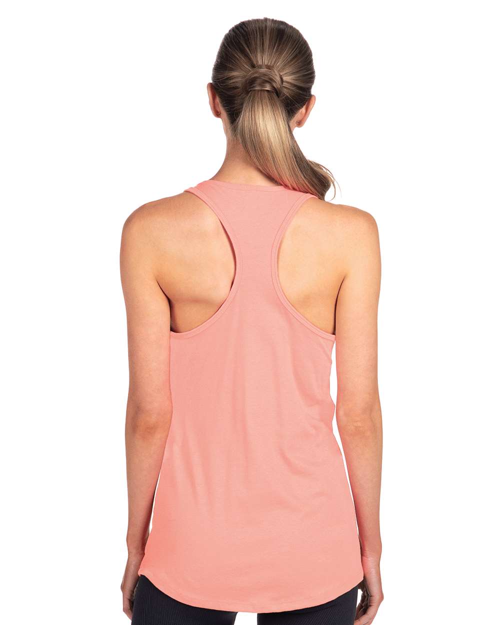 Next Level 1533 Women's Ideal Racerback Tank in Desert Pink