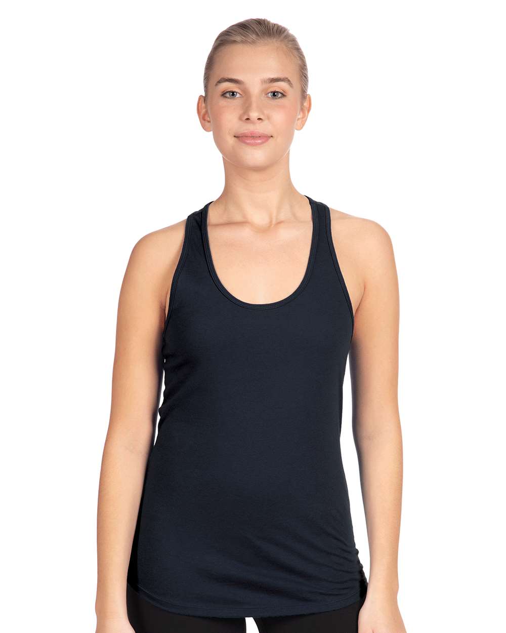 Next Level 1533 Women's Ideal Racerback Tank in Midnight Navy