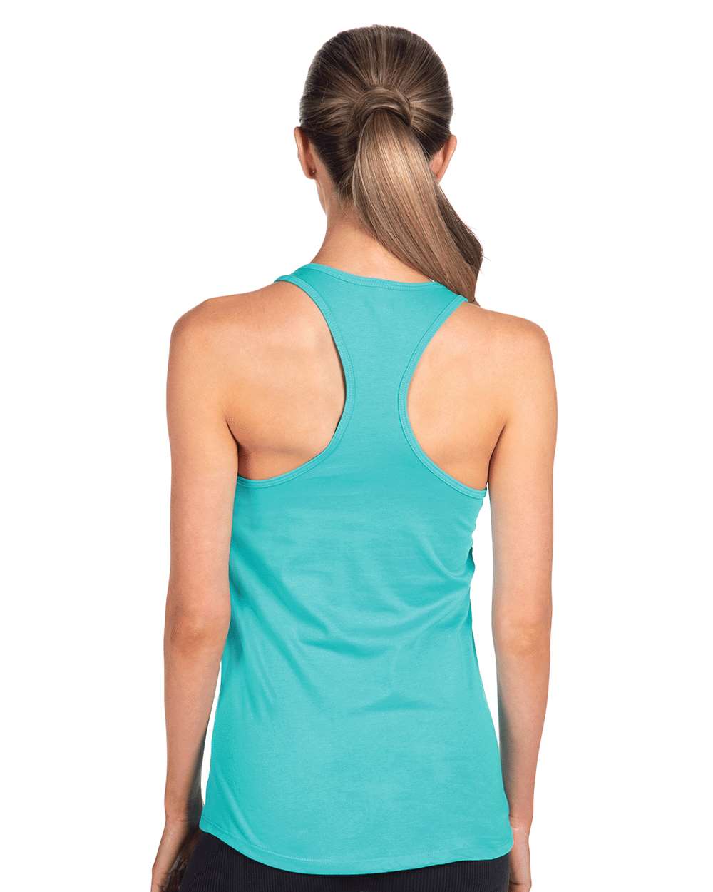 Next Level 1533 Women's Ideal Racerback Tank in Tahiti Blue