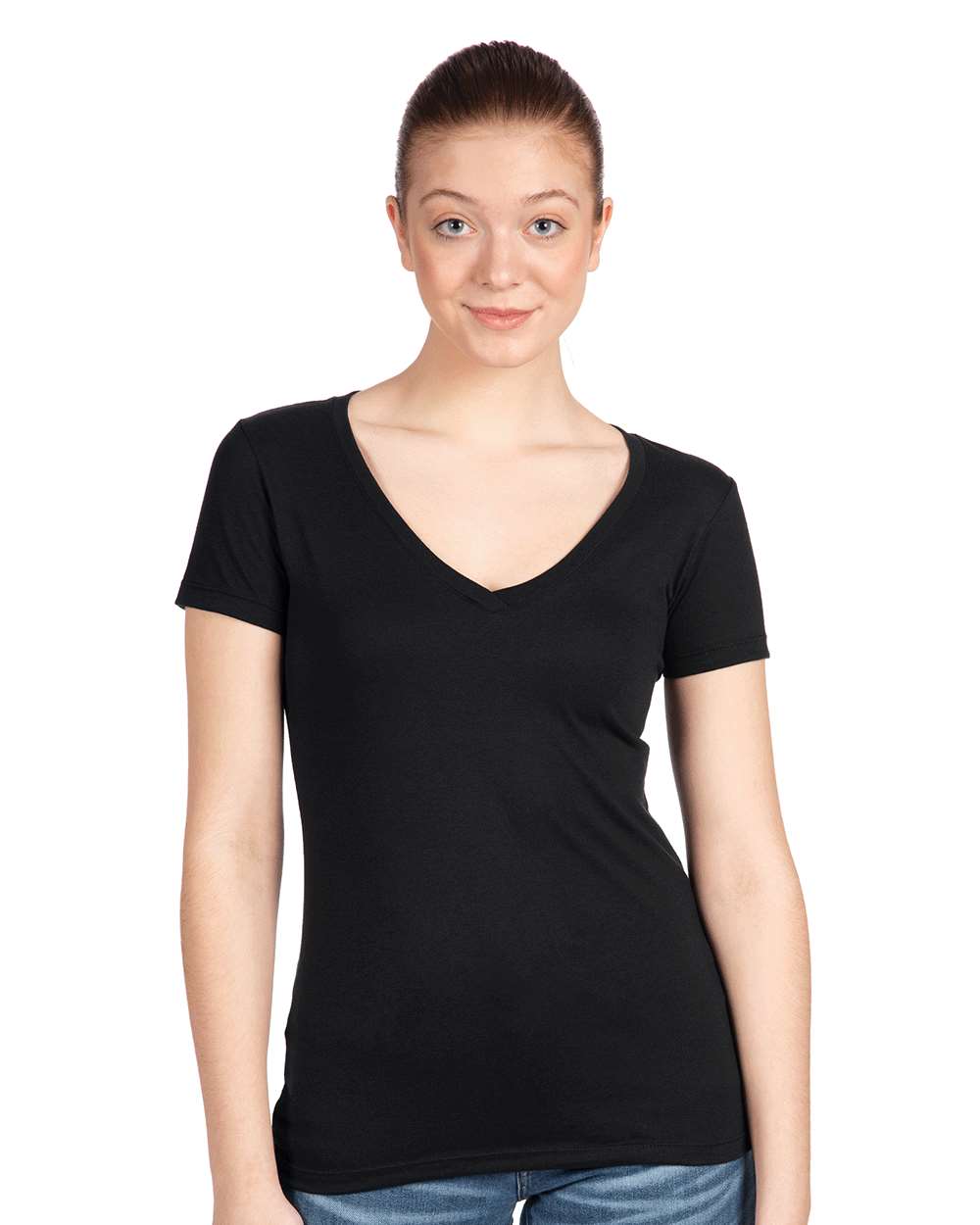 Next Level 1540 Women's Ideal V-Neck T-Shirt in 