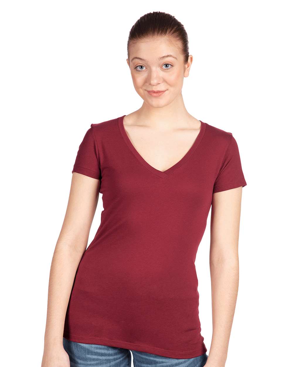 Next Level 1540 Women's Ideal V-Neck T-Shirt in 