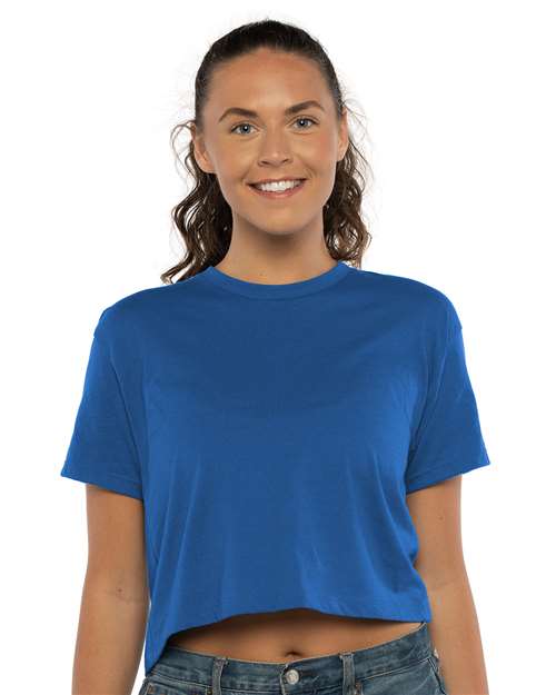 Next Level 1580 Women's Ideal Crop Top in Royal