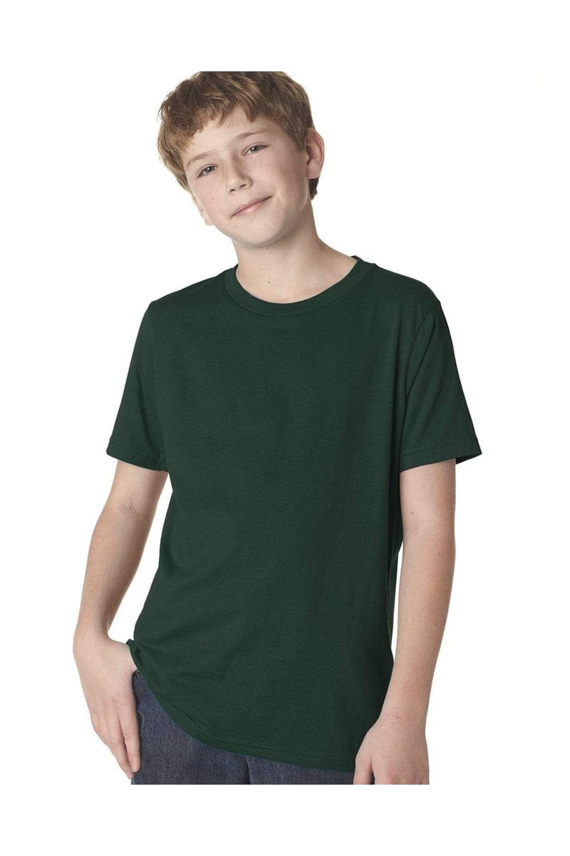 Next Level 3310: Youth Cotton Crew in 