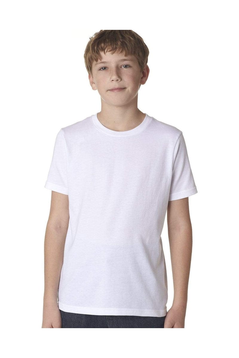 Next Level 3310: Youth Cotton Crew in 
