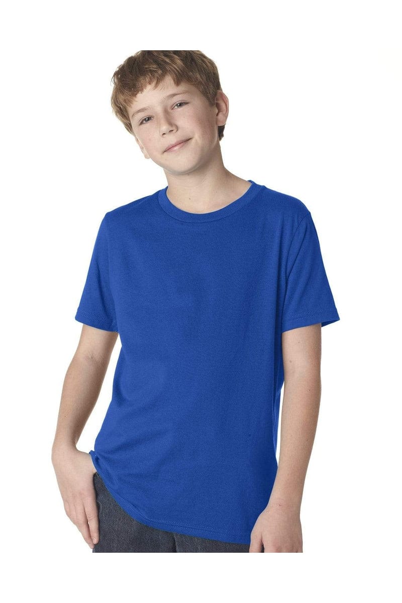 Next Level 3310: Youth Cotton Crew in 