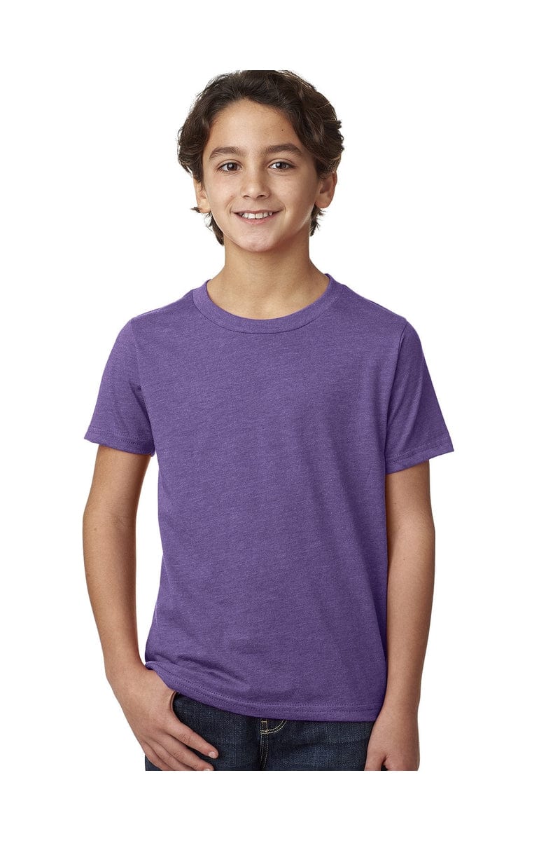 Next Level 3312: Youth CVC Crew in Purple Rush