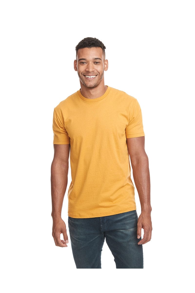 Next Level 3600: Unisex Cotton T-Shirt in Antique Gold
