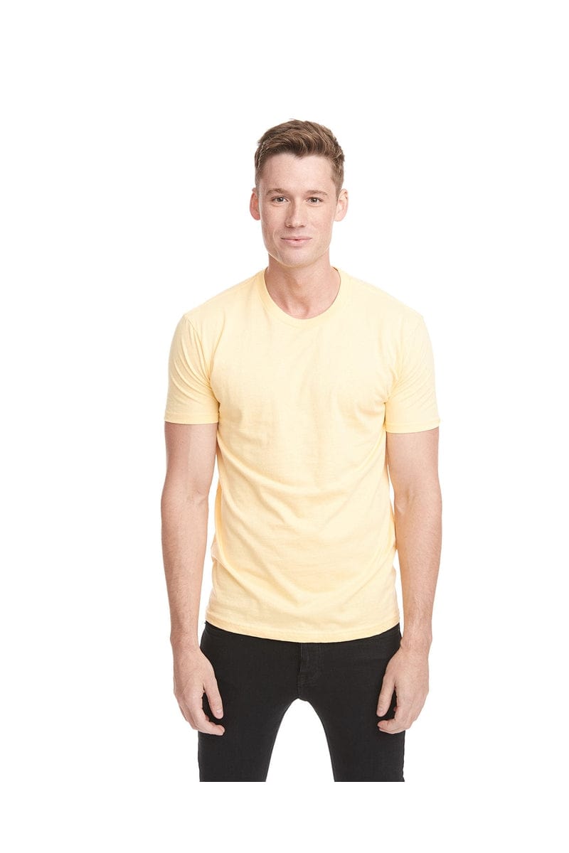 Next Level 3600: Unisex Cotton T-Shirt in Banana Cream
