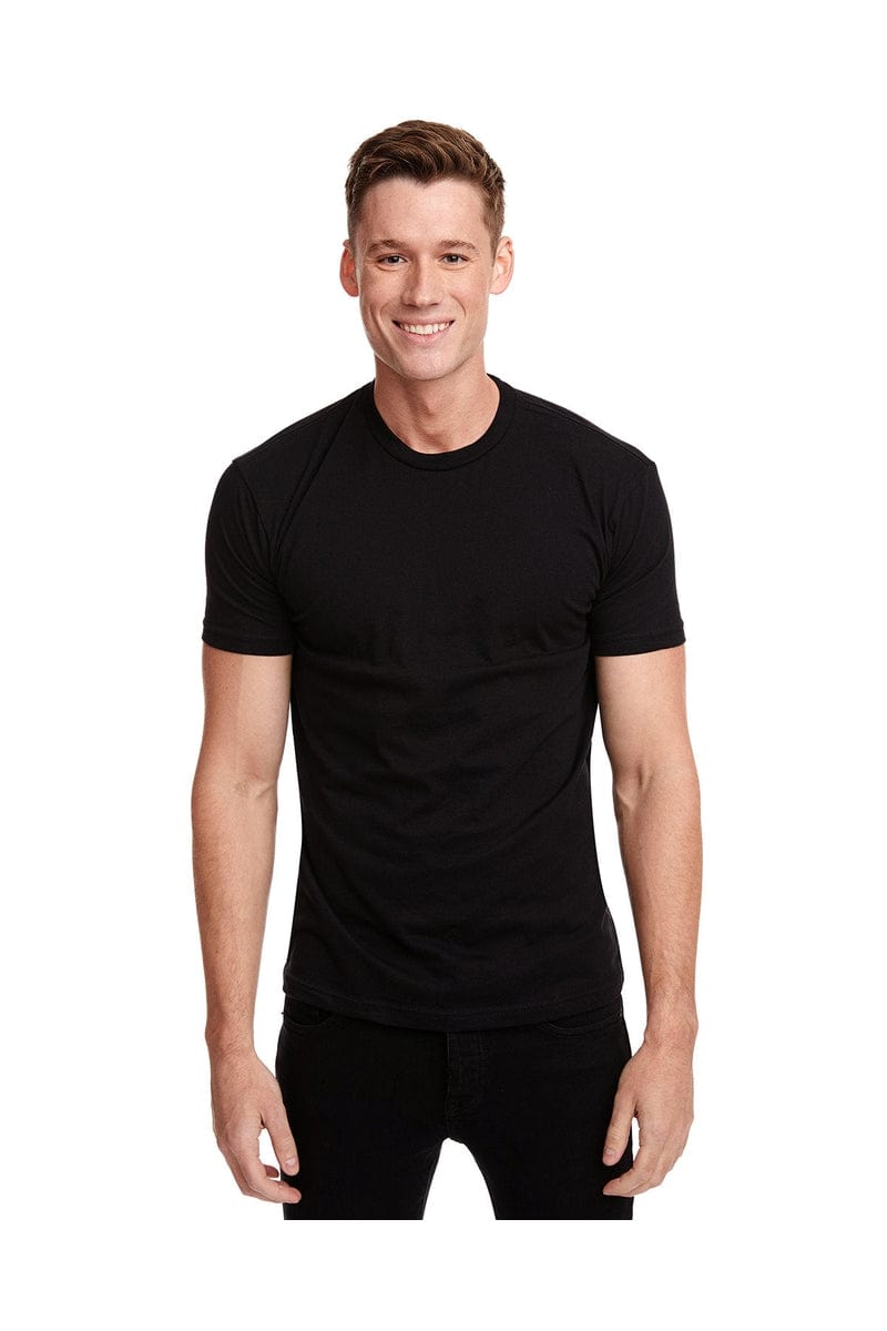 Next Level 3600: Unisex Cotton T-Shirt in Black