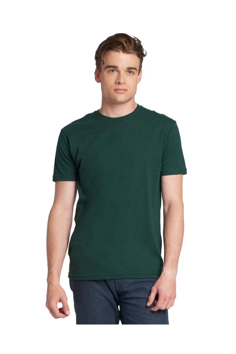 Next Level 3600: Unisex Cotton T-Shirt in Forest Green