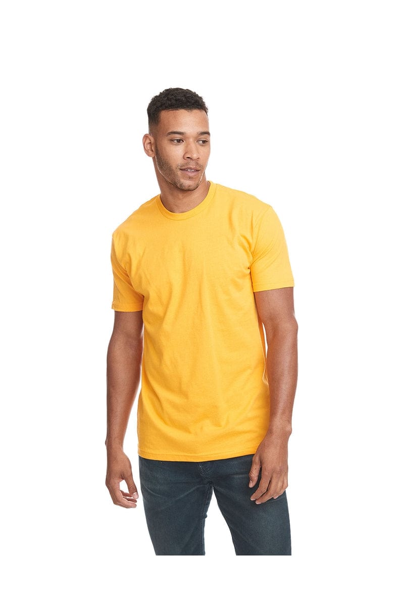 Next Level 3600: Unisex Cotton T-Shirt in Gold