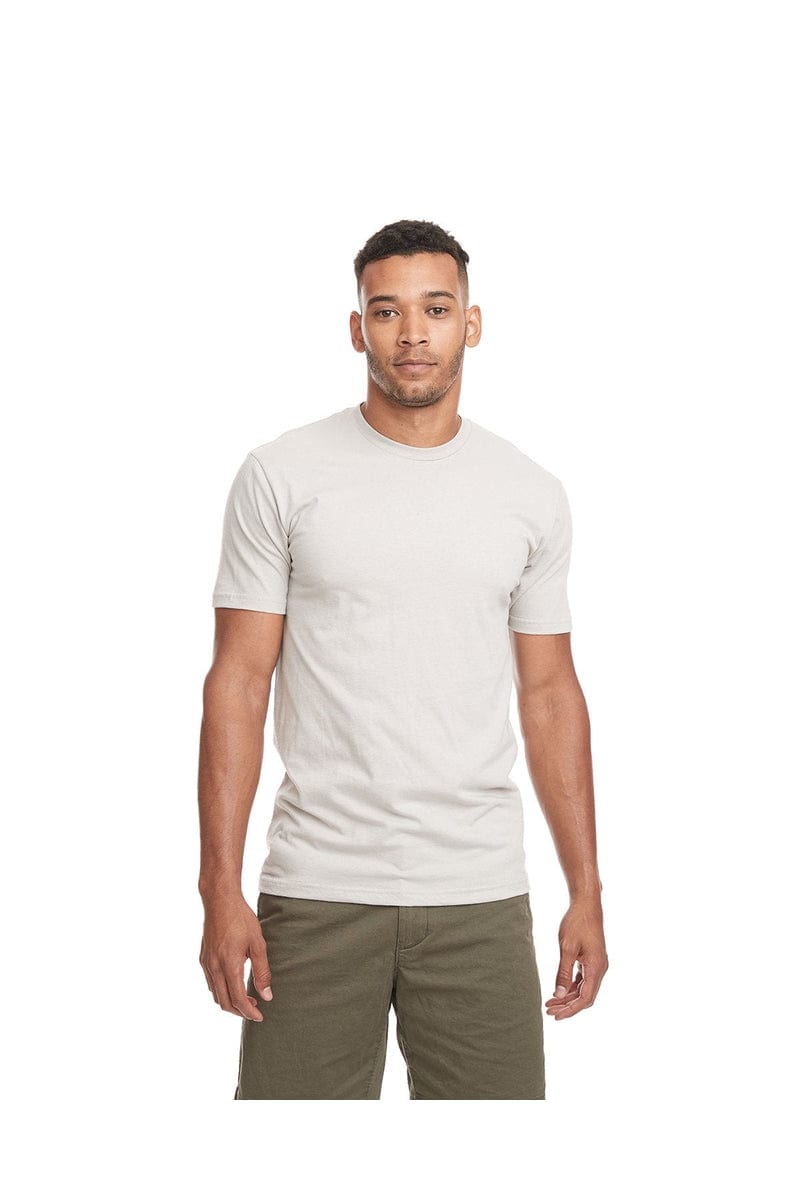 Next Level 3600: Unisex Cotton T-Shirt in Light Gray