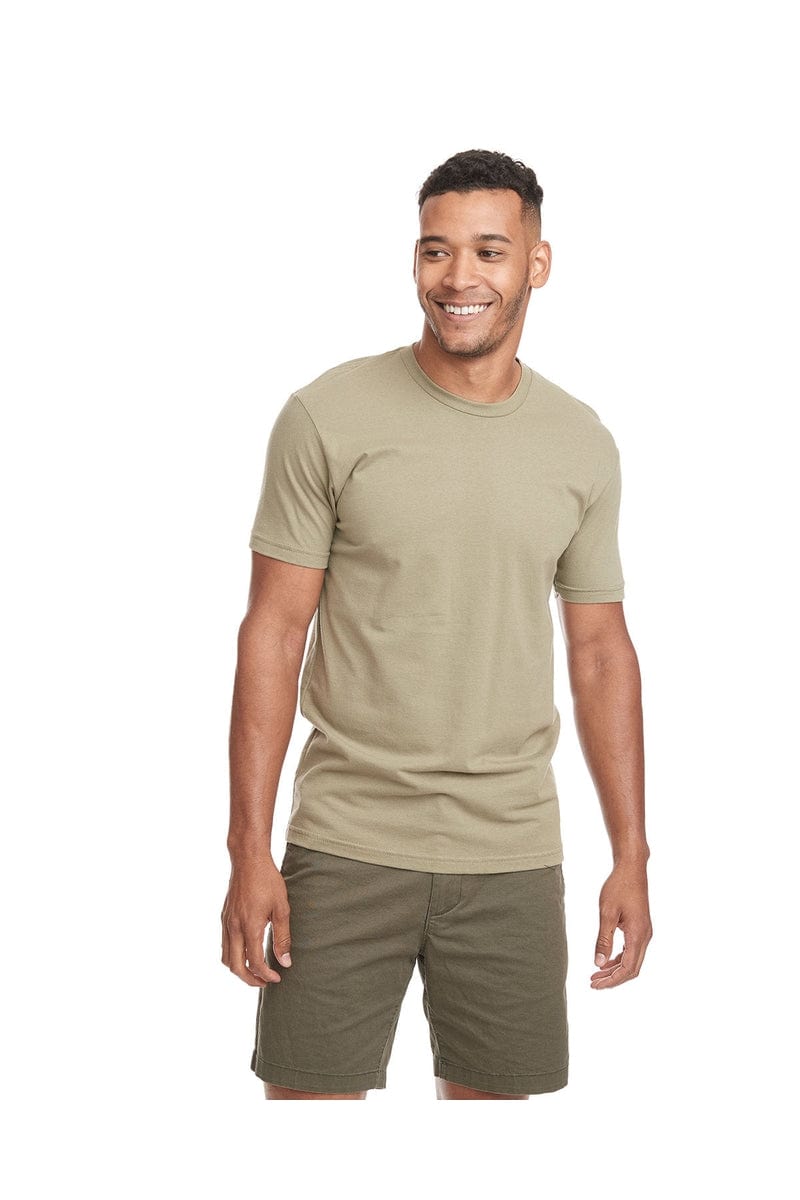 Next Level 3600: Unisex Cotton T-Shirt in Light Olive