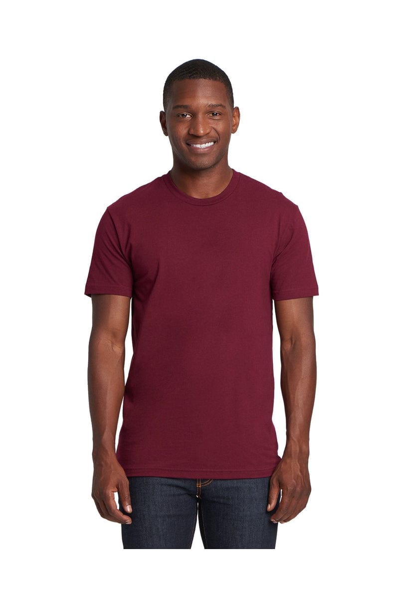Next Level 3600: Unisex Cotton T-Shirt in Maroon
