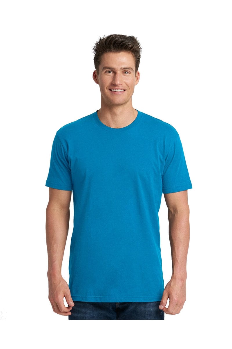 Next Level 3600: Unisex Cotton T-Shirt in Turquoise