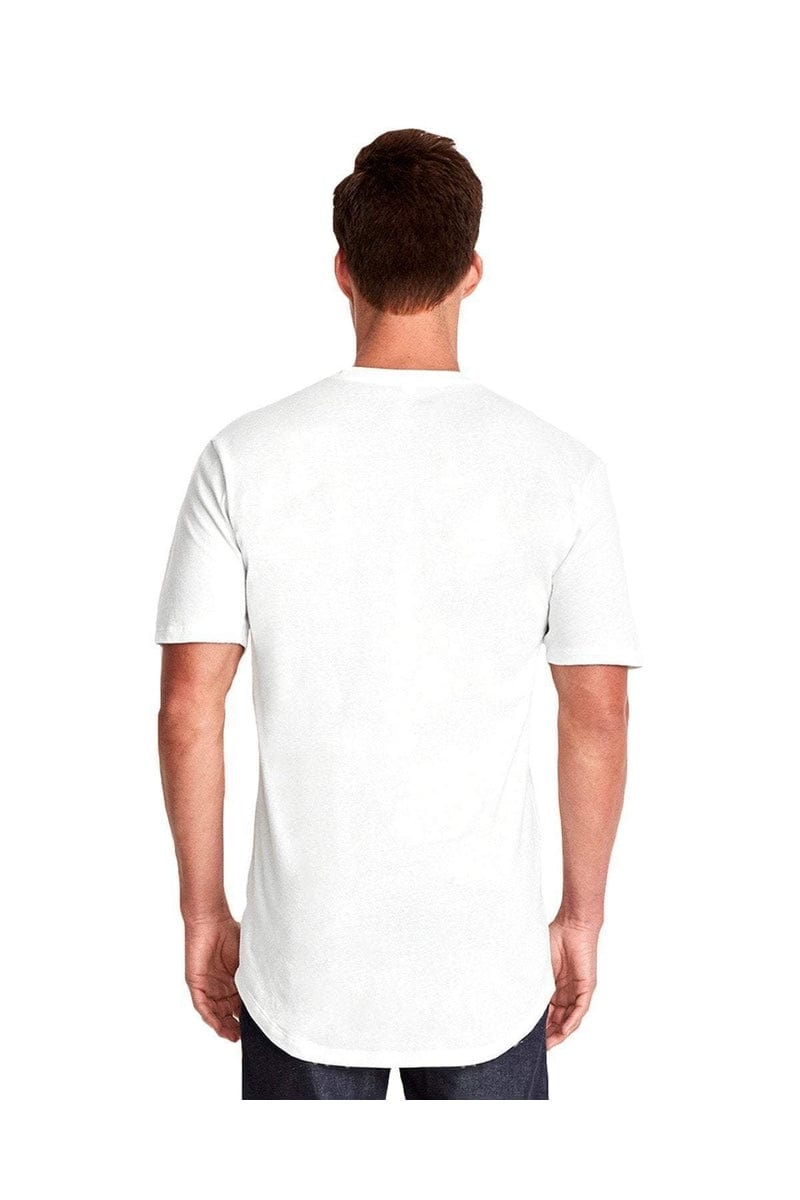 Next Level 3602: Men's Cotton Long Body Crew in 